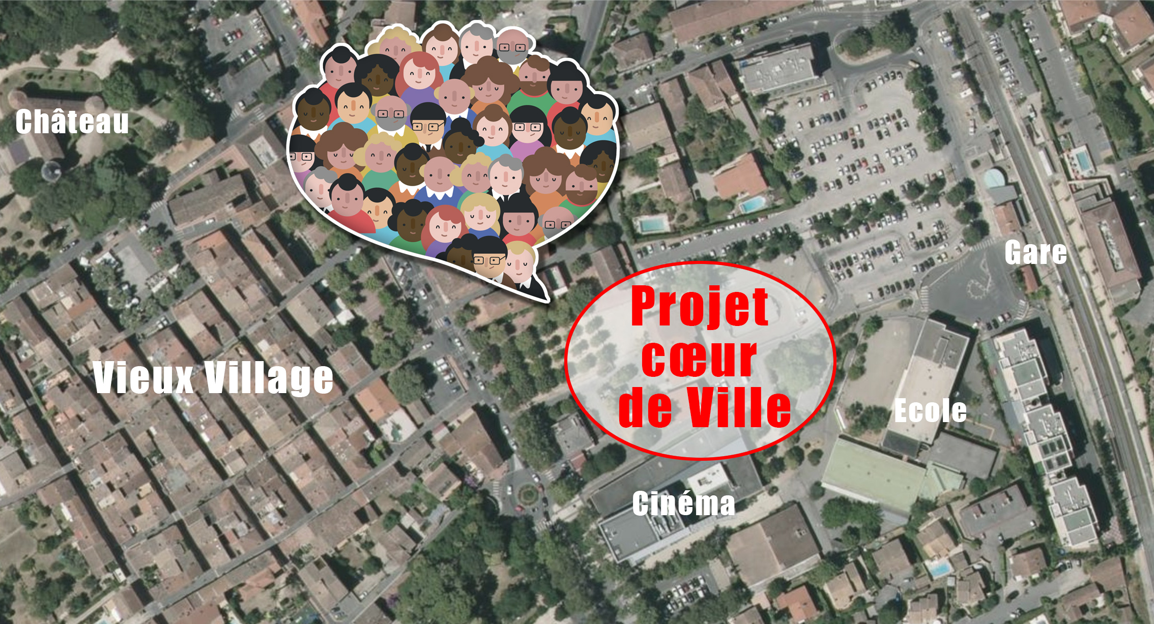 Projet immobilier Cœur de ville à Mouans-Sartoux – Demande de mise en place d’outils de participation citoyenne